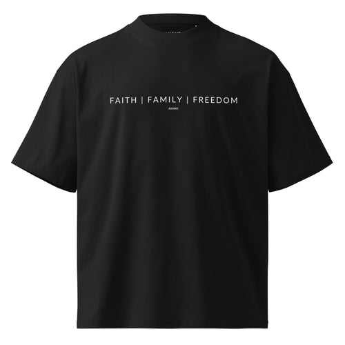 Black oversized tee with AWAKE. logo version 2 - image 2